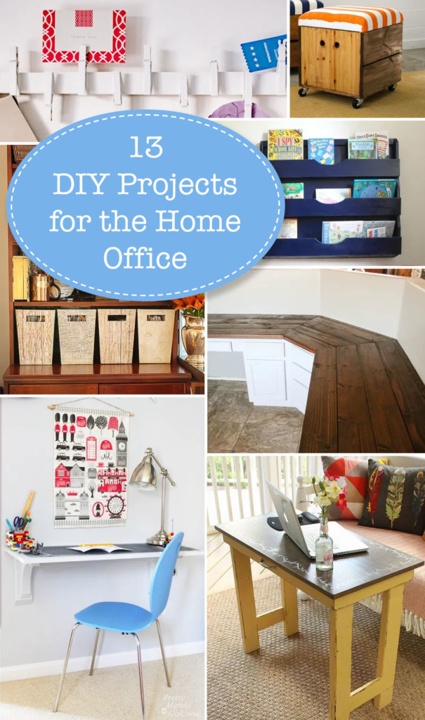 13 DIY Projects for Setting Up A Home Office