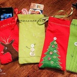 Sew Mini Gift Pouches from Napkins