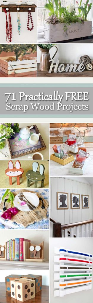 71 Practically FREE Scrap Wood Projects