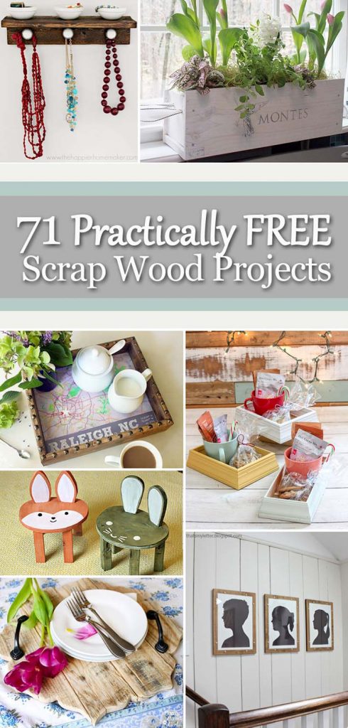 71 Practically FREE Scrap Wood Projects