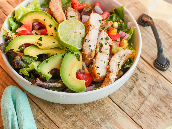 Chipotle Ranch Chicken Salad - Easy, Healthy and Delicious! | Pretty Handy Girl