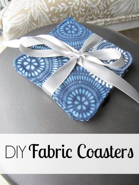 DIY Fabric Coasters