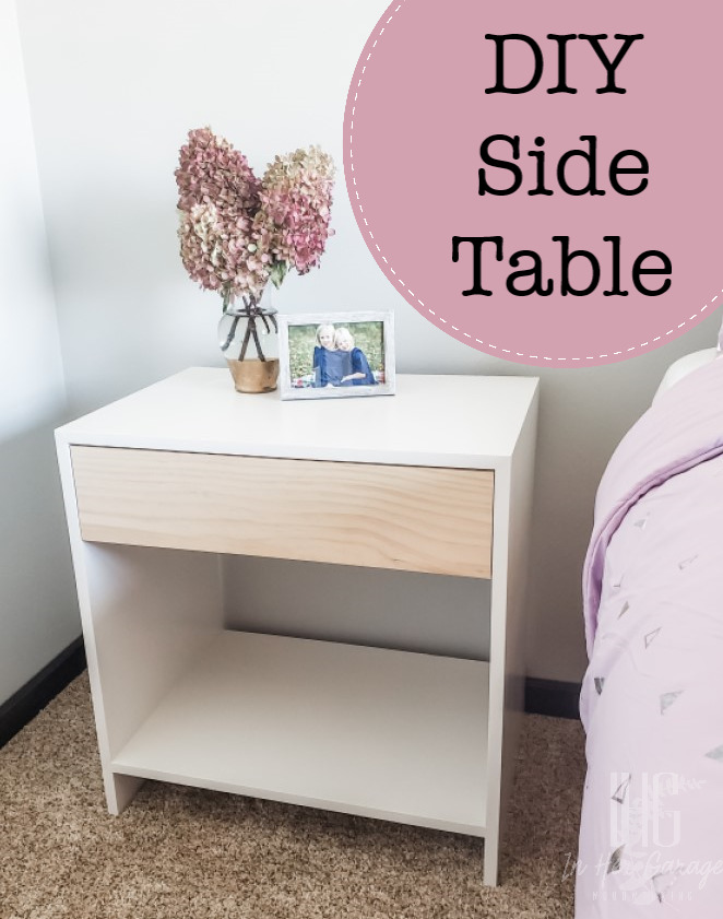 modern boho side table