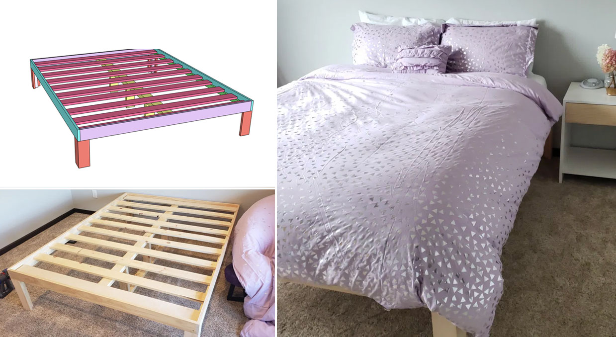 DIY Platform Bed