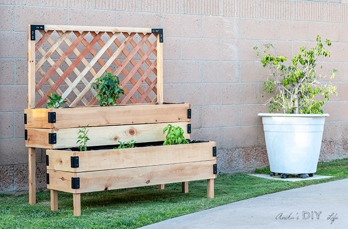 tiered garden planter