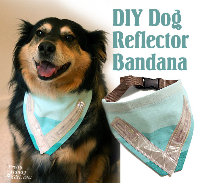 Sew a Dog Safety Reflective Bandana