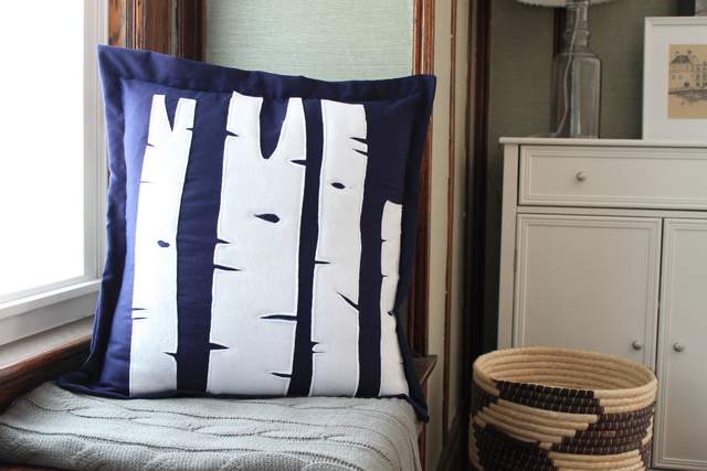 Birch Tree Pillow