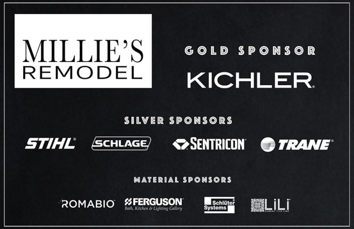 millies remodel sponsors logos