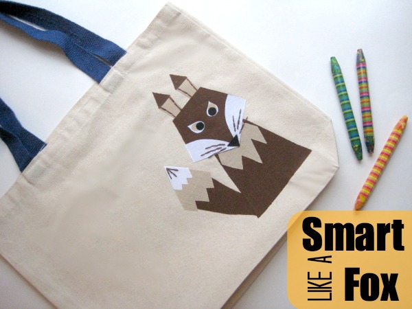 Fox book bag