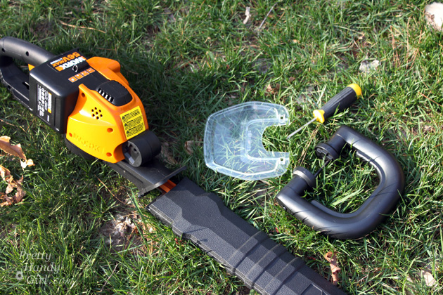 WORX 56v Hedge Trimmer Review | Pretty Handy Girl