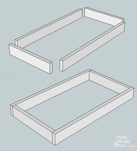 Folding Laptop Writing Desk | Pretty Handy Girl