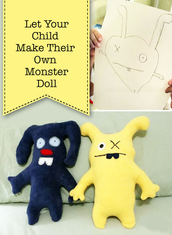 let your child make their own monster doll