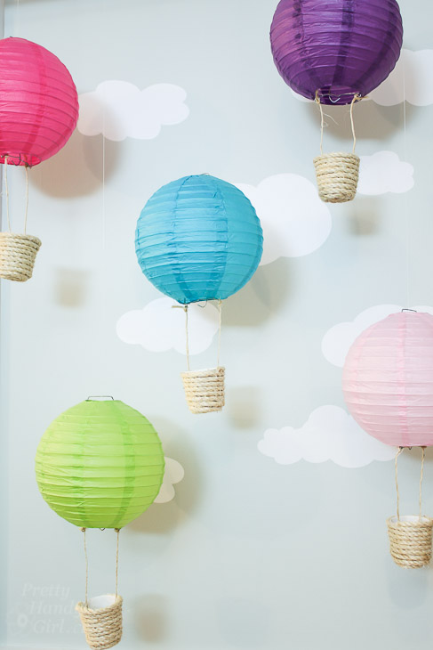 Easy to Make Hot Air Balloon Decorations | Pretty Handy Girl