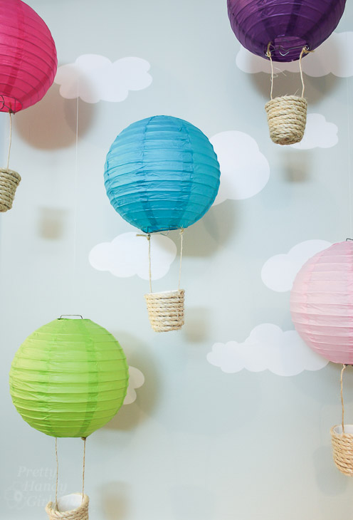 Easy to Make Hot Air Balloon Decorations | Pretty Handy Girl