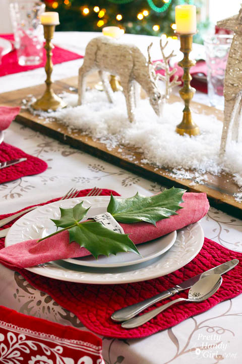 Holiday Tablescape | Pretty Handy Girl