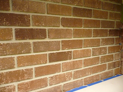 Painting Brick Fireplace