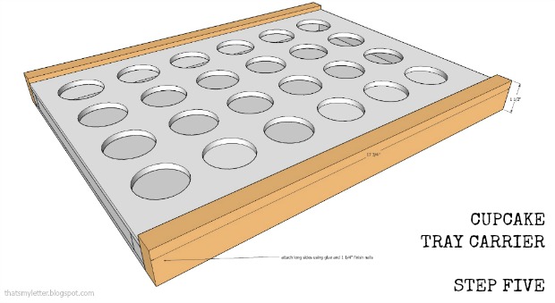 cupcake tray carrier step five