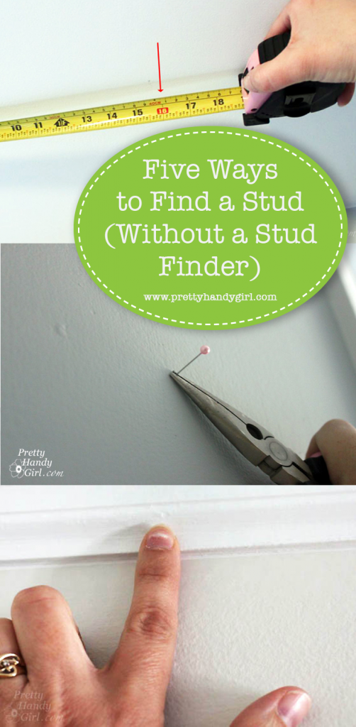 how to find a stud without a stud finder