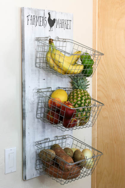 diy produce rack