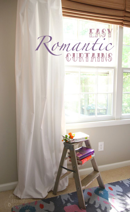 Easy and Inexpensive Romantic Curtains | Pretty Handy Girl