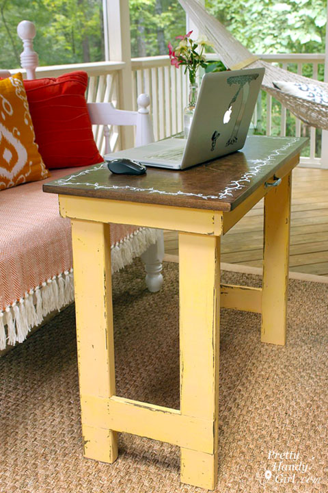 Folding Laptop Writing Desk | Pretty Handy Girl