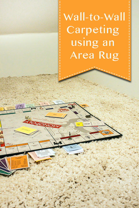 Faking Wall-to-Wall Carpet with an Area Rug | Pretty Handy Girl