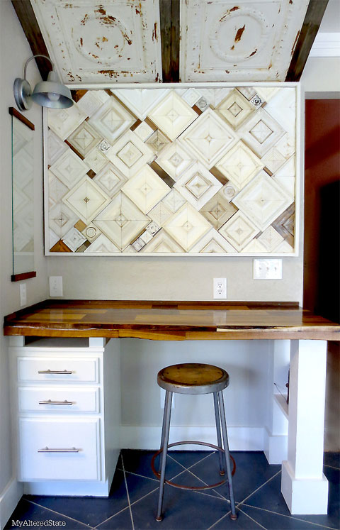 Kitchen Nook Art Installation