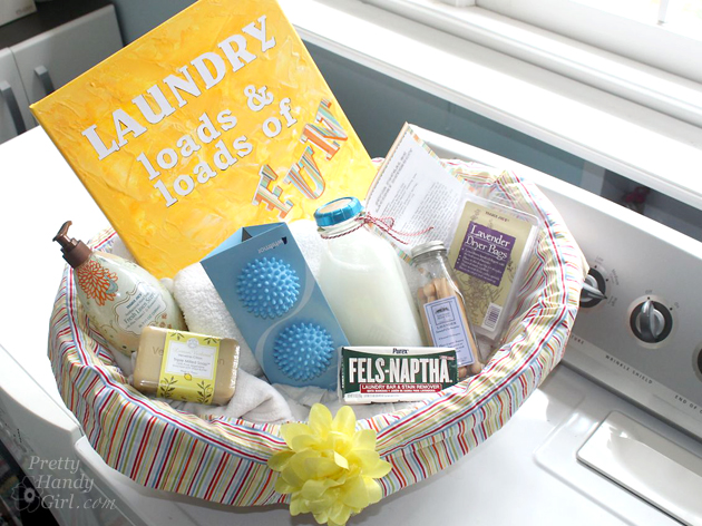 Laundry Fun Gift Basket | Pretty Handy Girl