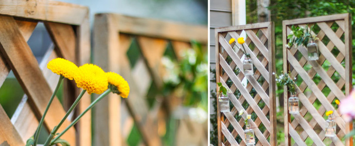 Create a Living Wall Lattice Privacy Screen | Pretty Handy Girl