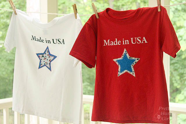 made in usa star shirts