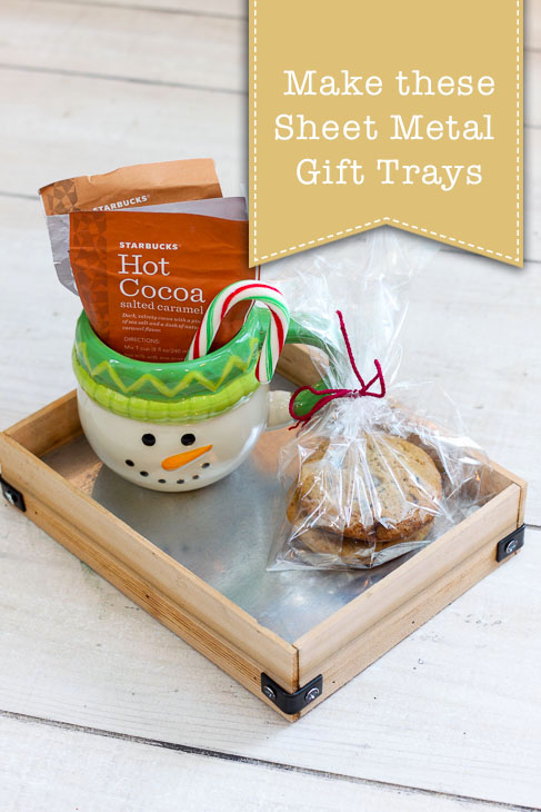 DIY Sheet Metal Gift Trays