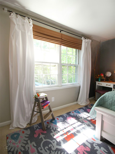 Easy and Inexpensive Romantic Curtains | Pretty Handy Girl