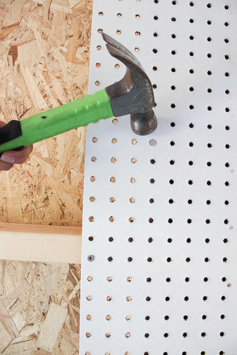 How to Install PegBoard Walls | Pretty Handy Girl