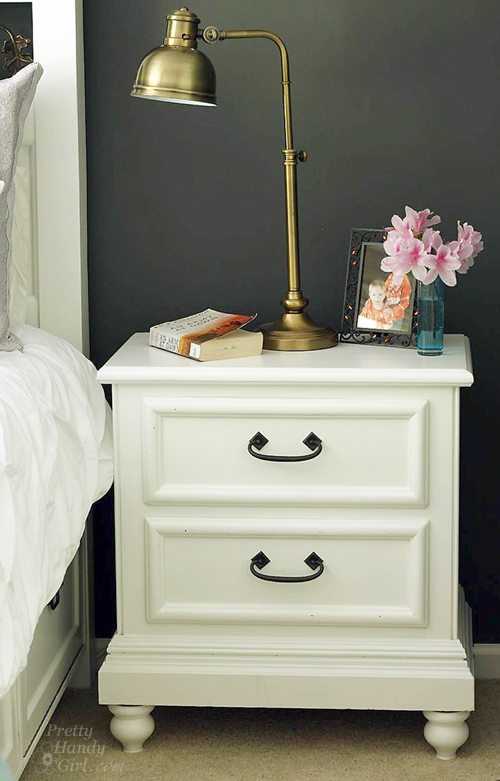 Updating a Knotty Pine Nightstand | Pretty Handy Girl