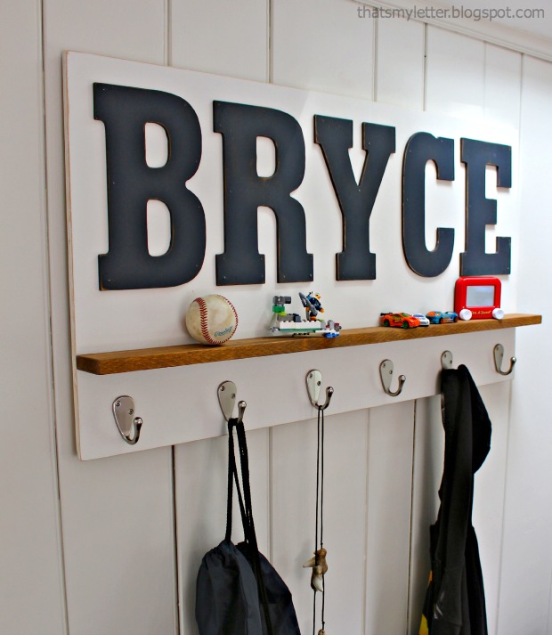 personalized wall shelf 