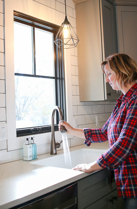 PHG using Mirabelle kitchen sink sprayer