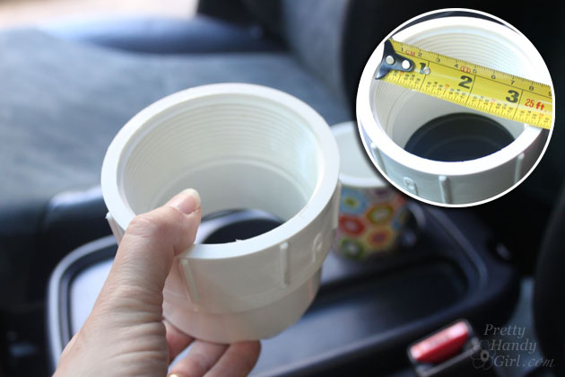 Auto Cup Holder Extender | Pretty Handy Girl