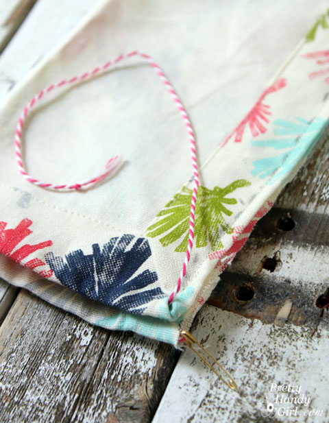 Sew Easy Anthropologie Cloth Napkin Gift Bags | Pretty Handy Girl