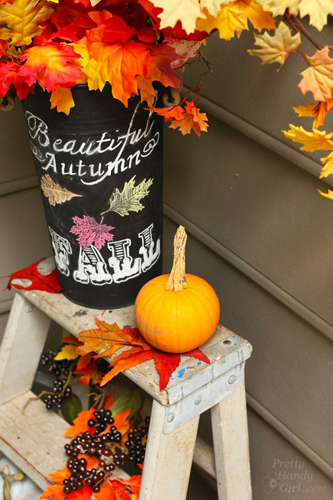 Fall Décor for Home Entrance