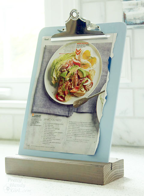 recipe clipboard stand