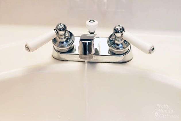 10 Minute Fix for a Leaky Faucet | Pretty Handy Girl