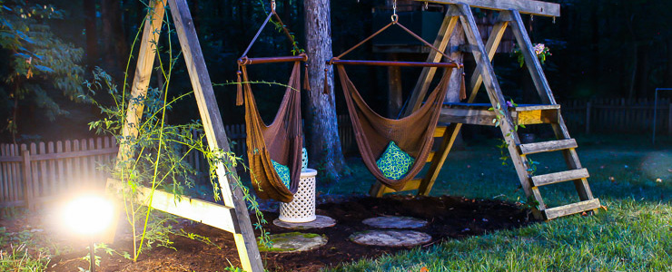 Grown Up Swing Set | Pretty Handy Girl