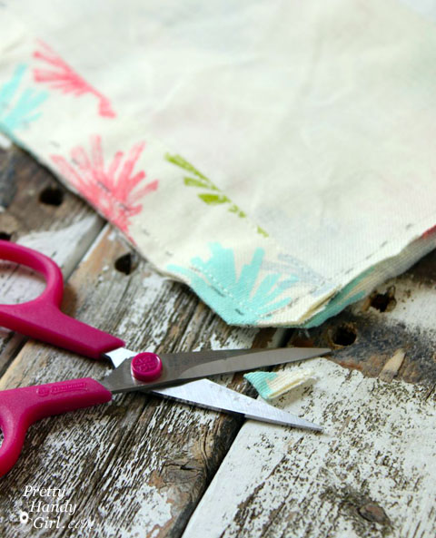 Sew Easy Anthropologie Cloth Napkin Gift Bags | Pretty Handy Girl